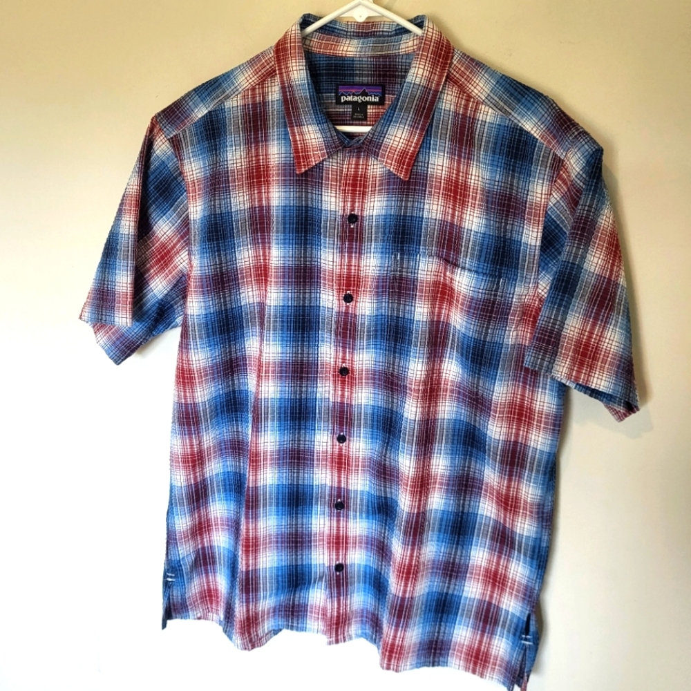 Patagonia Common Threads A/C Short Sleeve Shirt S… - image 1